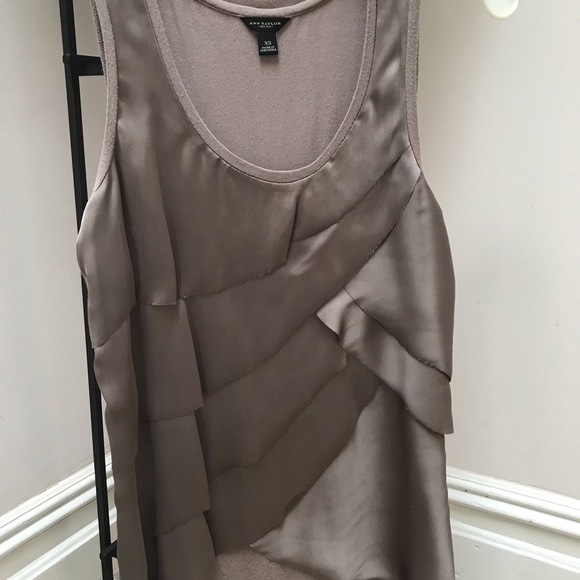 Ann Taylor Tops - Ann Taylor silk and cotton shirt